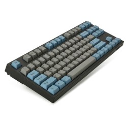 Leopold FC750RBT Bluetooth Grå/Blå PD TKL Double Shot PBT Mekanisk Tastatur