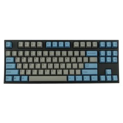 Leopold FC750RBT Bluetooth Grå/Blå PD TKL Dubbelinjekterat PBT Mekaniskt Tangentbord