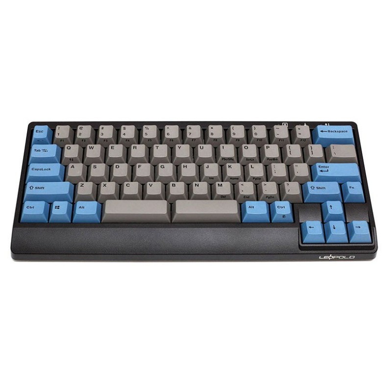 Leopold FC650MDSBT Bluetooth Blå/Grå PD 65% Dobbelt Skud PBT Mekanisk Tastatur