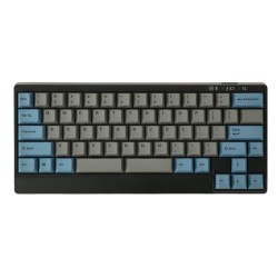 Leopold FC650MDSBT Bluetooth Blue/Grey PD 65% Double Shot PBT Mechanical Keyboard