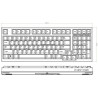 Leopold FC980C White Dye Sub PBT Mechanical Keyboard