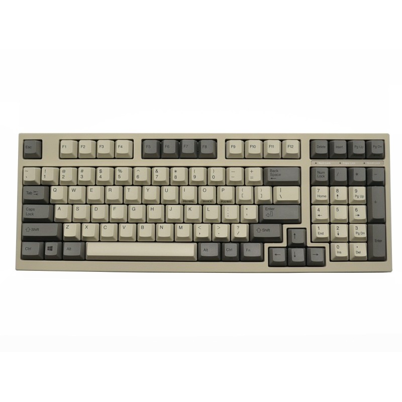 Leopold FC980C Vit Dye Sub PBT Mekaniskt Tangentbord