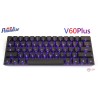 KB Paradise Nordic V60 Plus – LED blue/red – MX Silent Red Switches