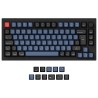 UK Keychron Q1 V2 QMK RGB Taktilt Aluminium Mac/PC Carbon Black Custom Tangentbord med Knopp