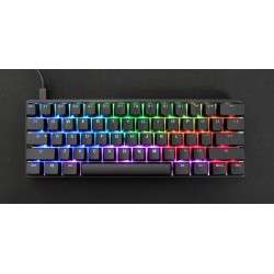 Vortex POK3R Black Case Aluminum 60% RGB LED Mechanical Keyboard