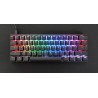 Vortex POK3R Svart Fall Aluminium 60% RGB-LED Mekaniskt Tangentbord