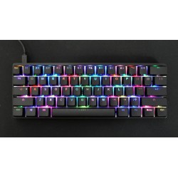 Vortex POK3R Black Case Aluminum 60% RGB LED Mechanical Keyboard