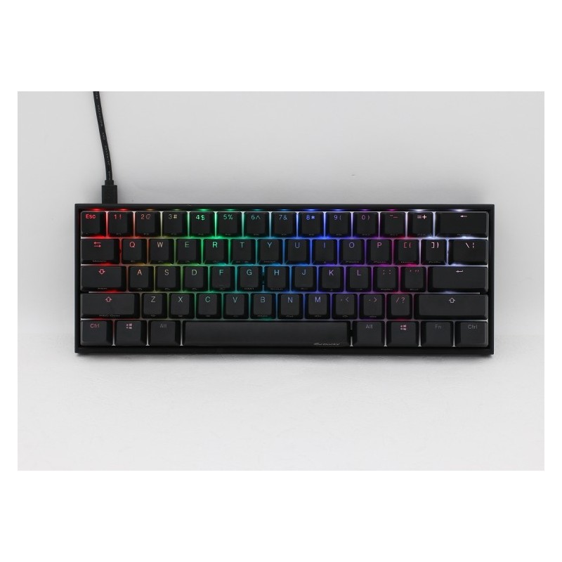 Ducky Mecha Mini v2 RGB LED 60% Double Shot PBT Mechanical Keyboard